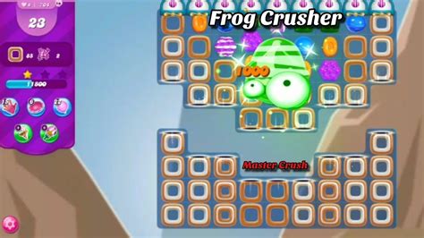 It will then create a wave and take the candies around the. . What does the frog do on candy crush